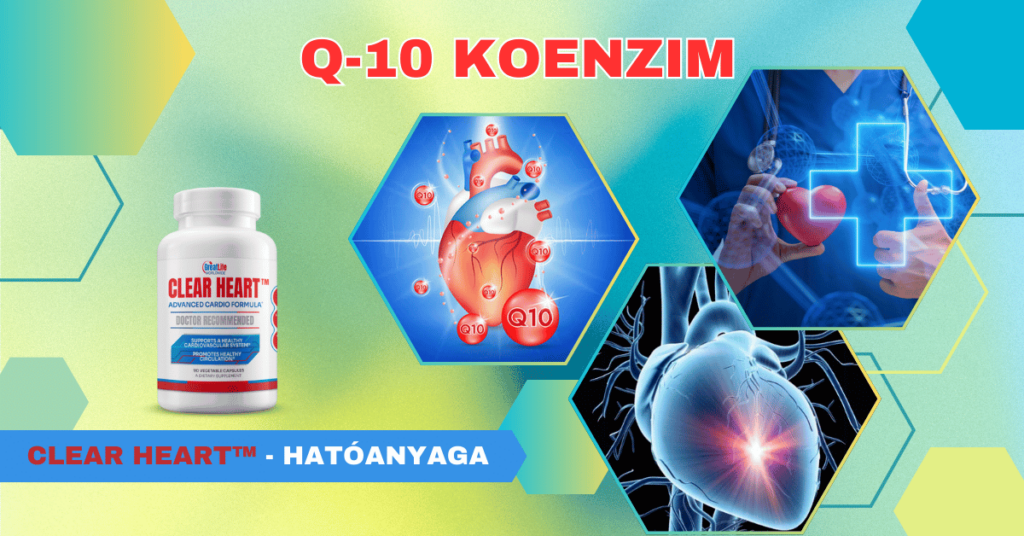 CoQ-10 / a Clear Heart™ hatóanyaga