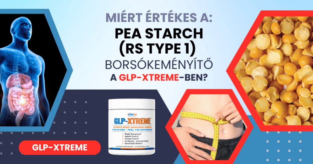 Miért értékes a Pea Starch (RS Type 1) a GLP-XTREME-ben?