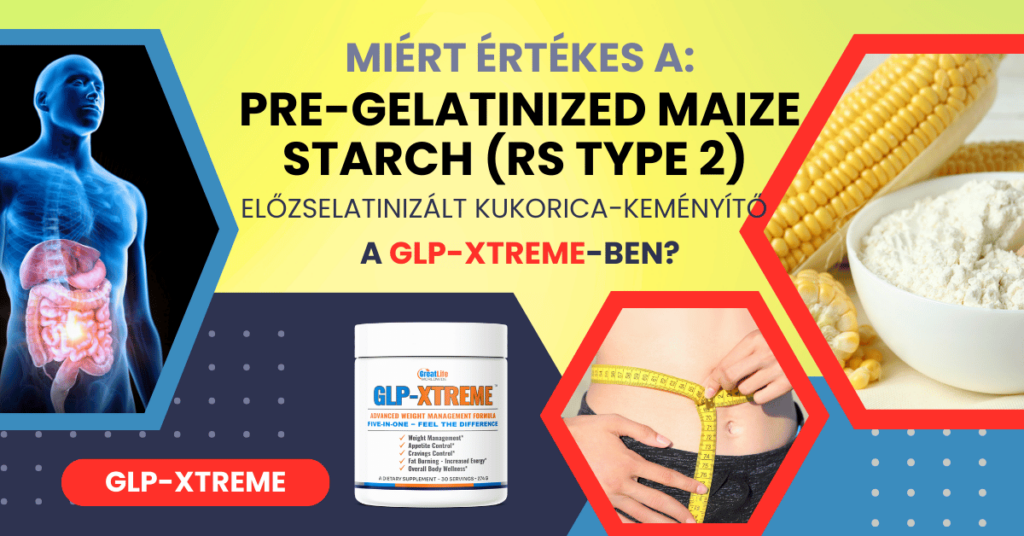 Miért fontos a Pre-gelatinized Maize Starch (RS Type 2) a GLP-XTREME-ben?